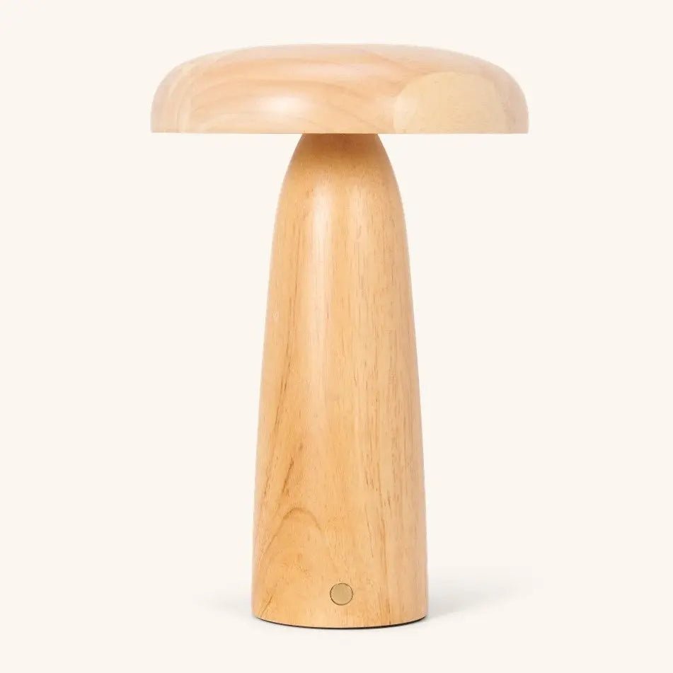 Lennart Lichtbruine Houten Tafellamp - Lamp - BUVV Home