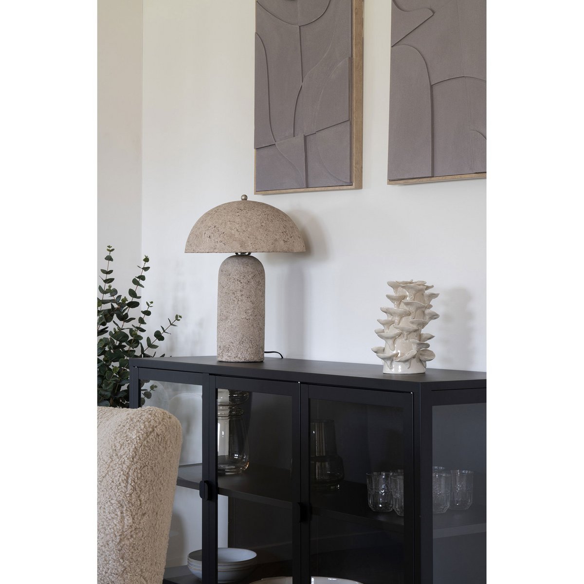 Madeline reliëf wanddecoratie - Schilderij - BUVV Home