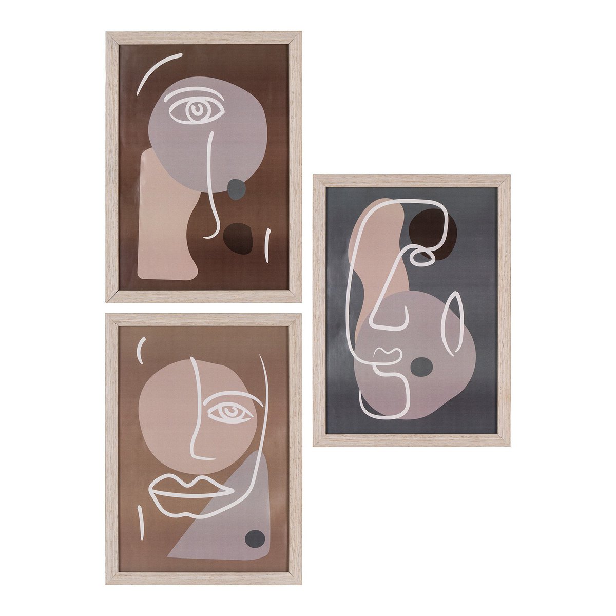 Madison Frameset - Naturel, set van 3 - Fotolijst - BUVV Home