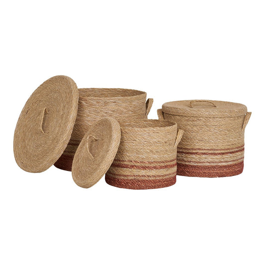 Mandenset Budoni - Set van 3 - Mand - BUVV Home