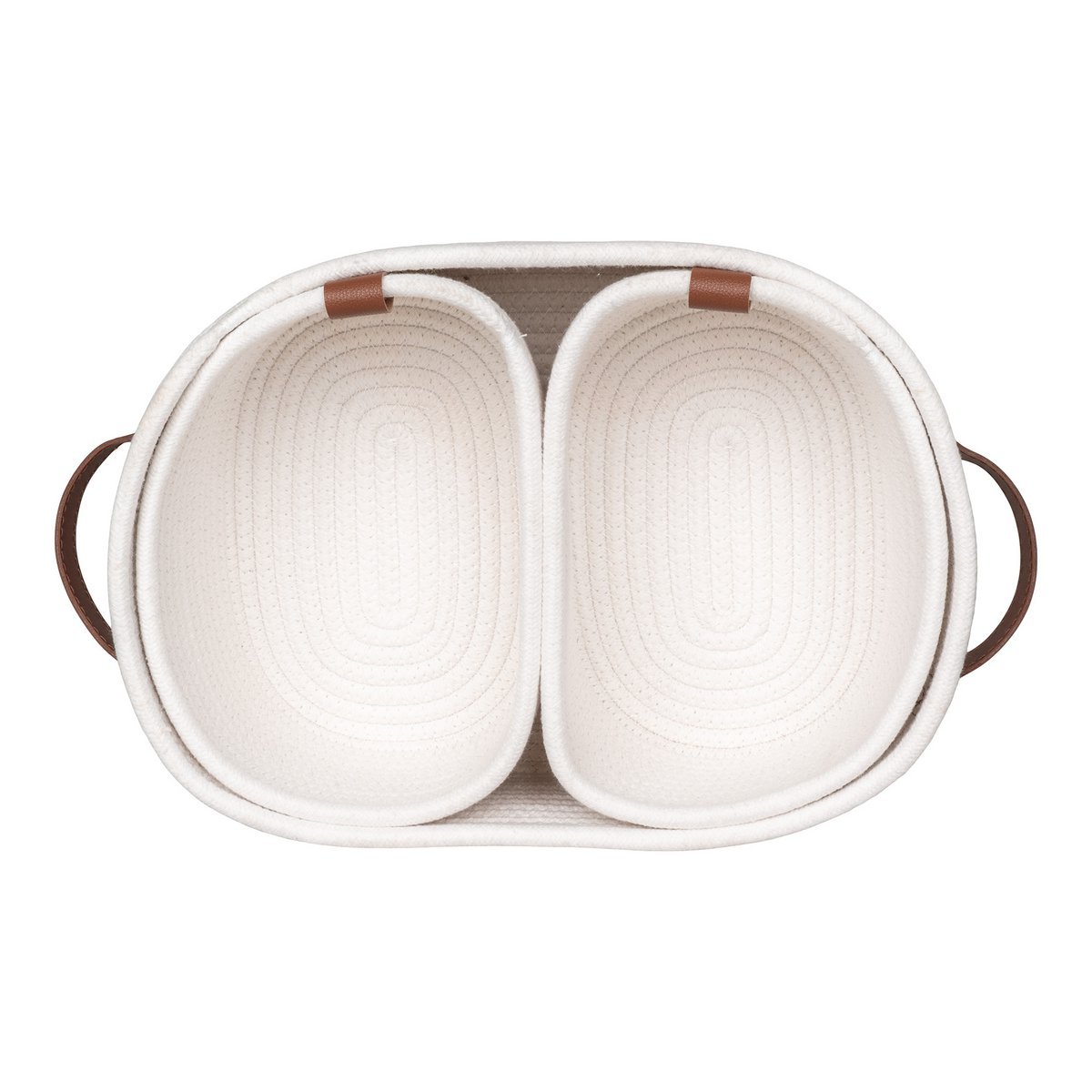 Mandenset Jarana Wit - Set van 3 - Mand - BUVV Home