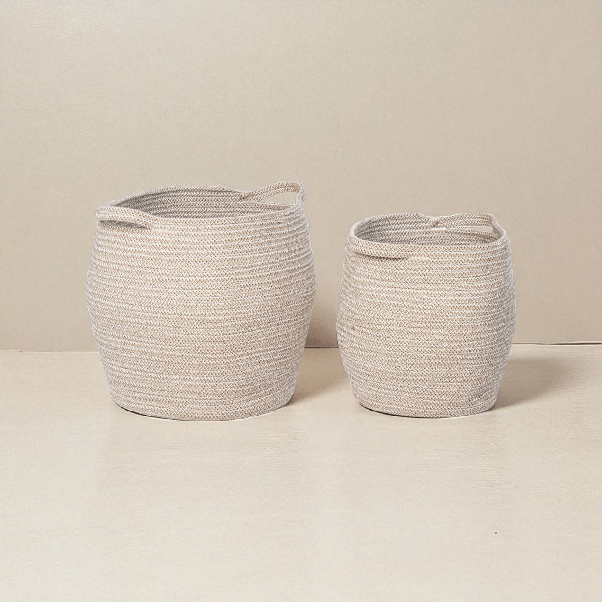 Mandenset Lamas Beige - Set van 2 - Mand - BUVV Home