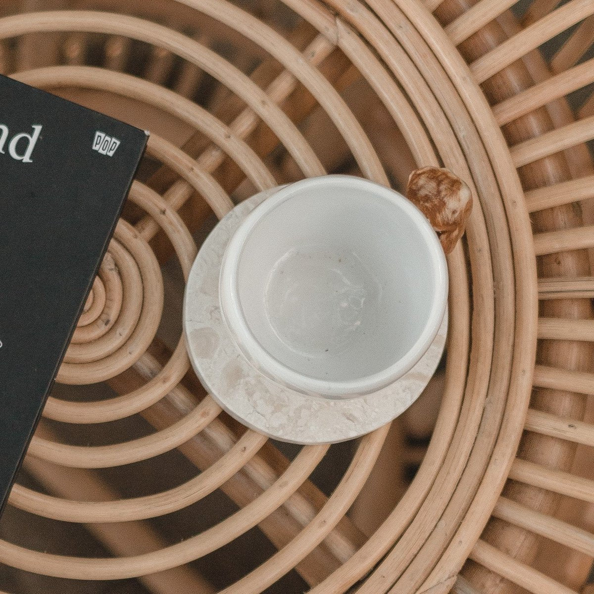 Marmeren Onderzetters RANUKA (wit) - Onderzetter - BUVV Home