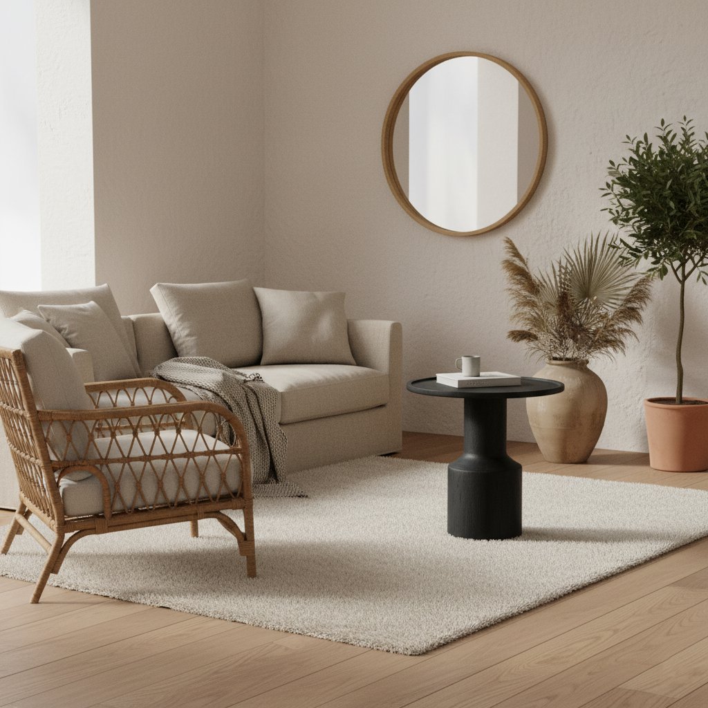 Nero bijzettafel Midnight - Teakhout - Bijzettafel - BUVV Home