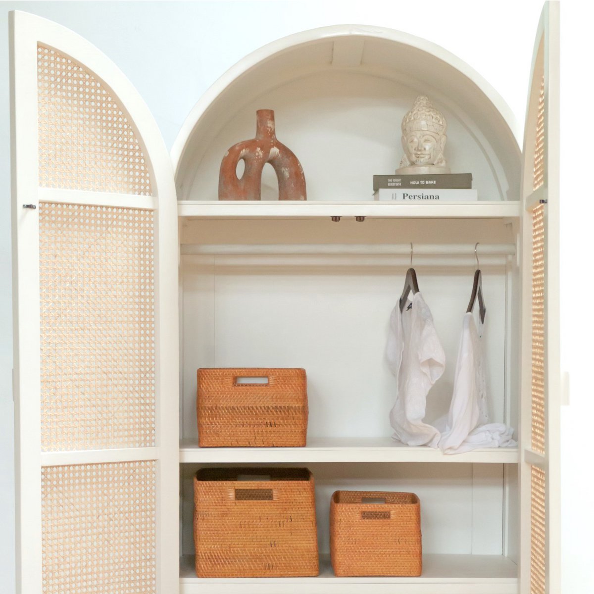 Opbergmand Bruin Handgeweven WARSA (3 maten) - Mand - BUVV Home