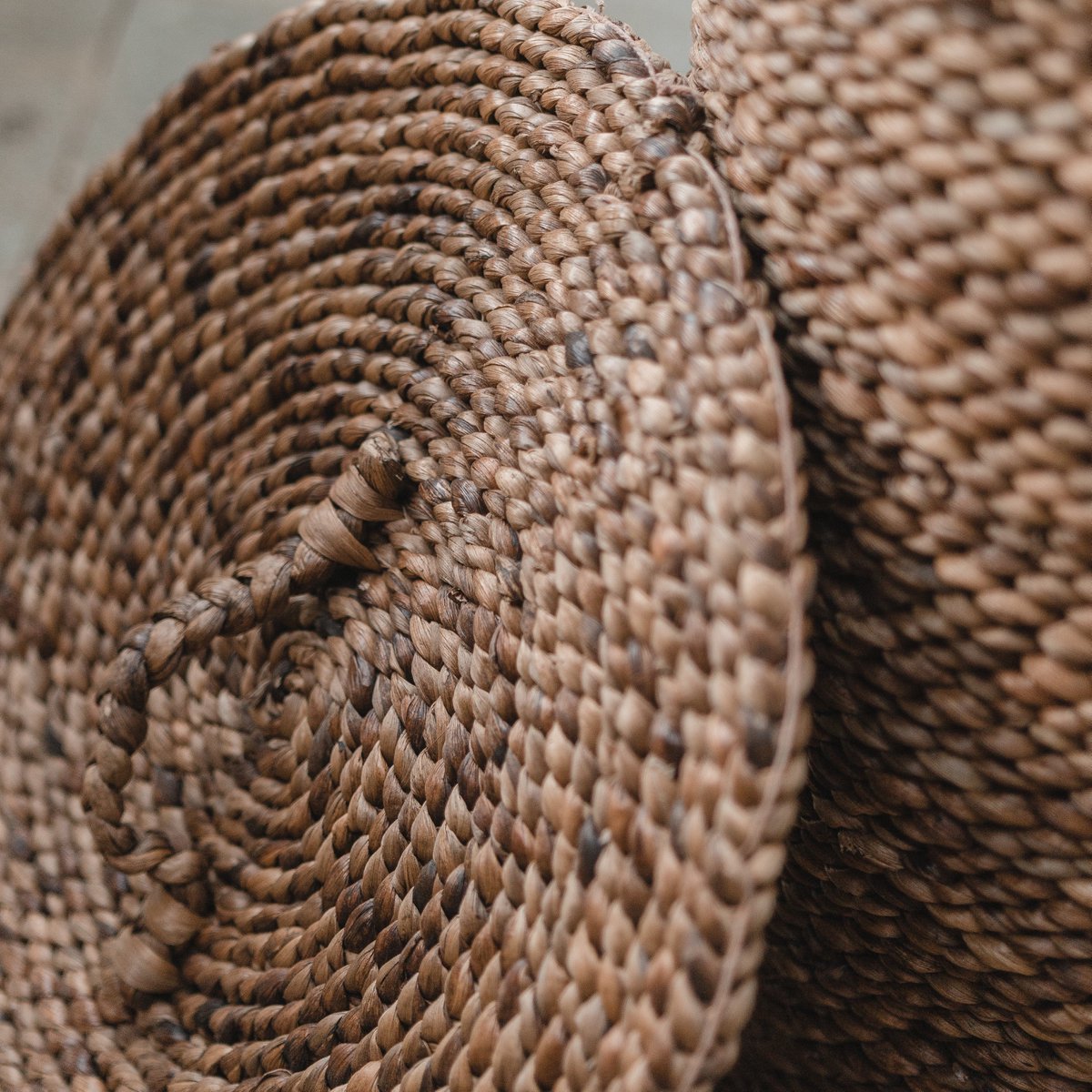 Opbergmand Ikat van Waterhyacint (3 maten) - Mand - BUVV Home