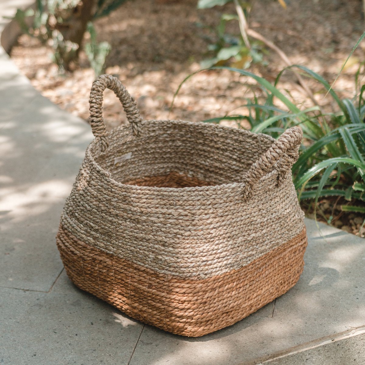 Opbergmand Majalengka Naturel (3 maten) -Mand-BUVV Home