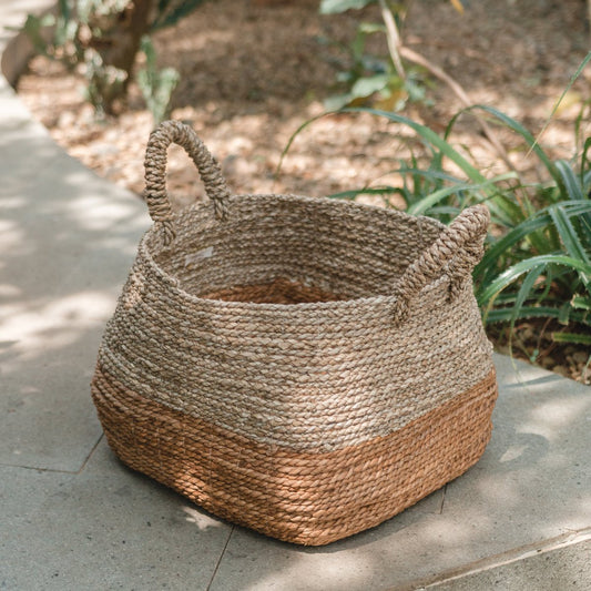 Opbergmand Majalengka Naturel (3 maten) -Mand-BUVV Home