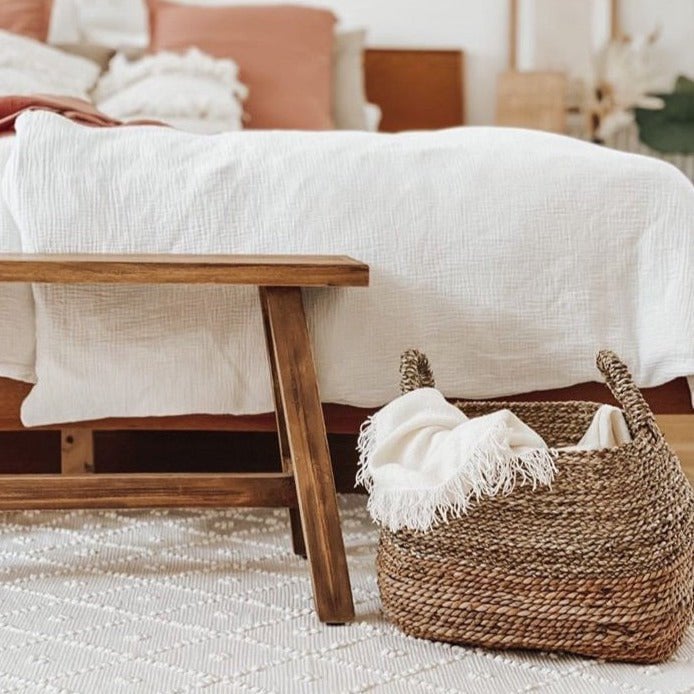 Opbergmand Majalengka Naturel (3 maten) -Mand-BUVV Home