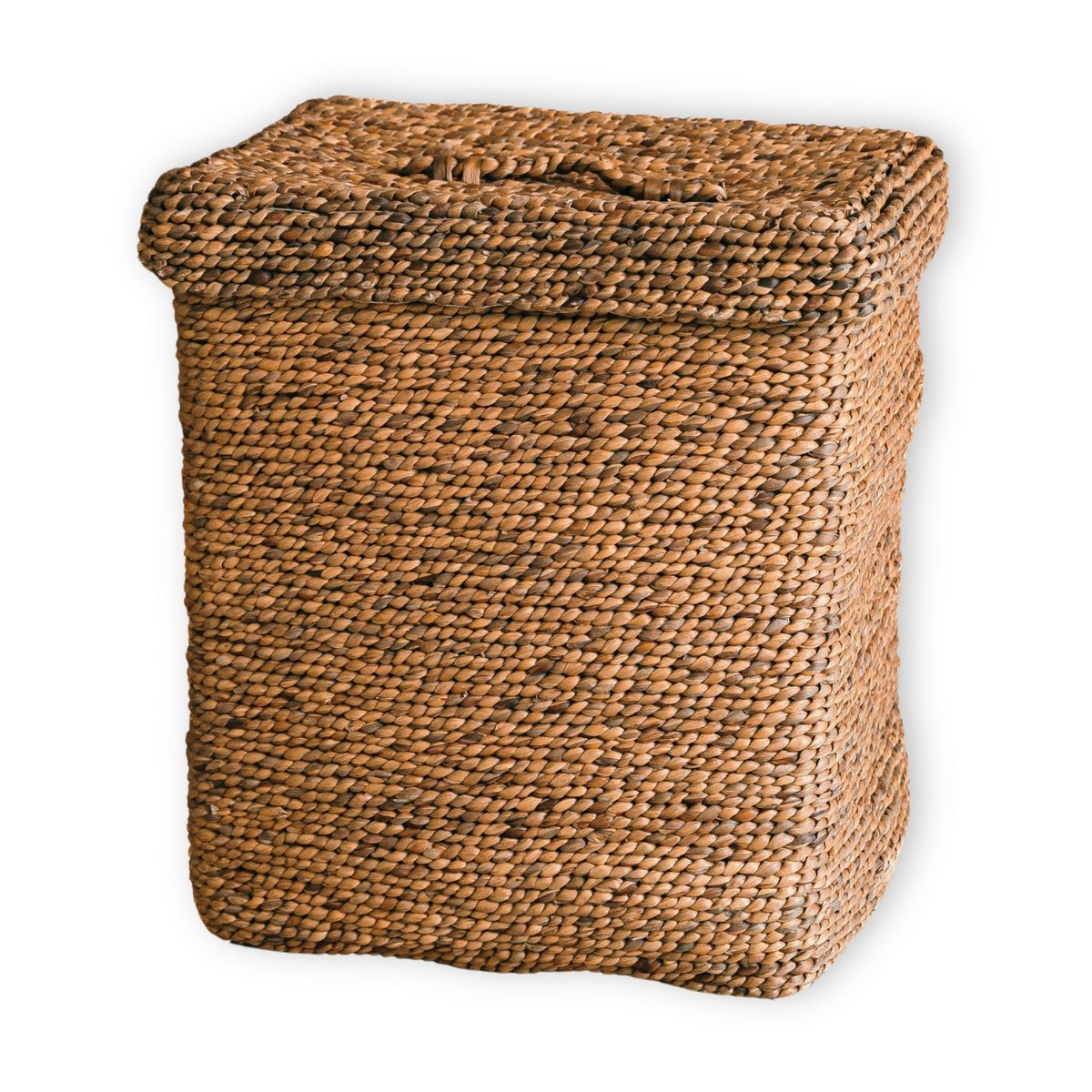 Opbergmand met deksel SEMERU - Waterhyacint - Mand - BUVV Home