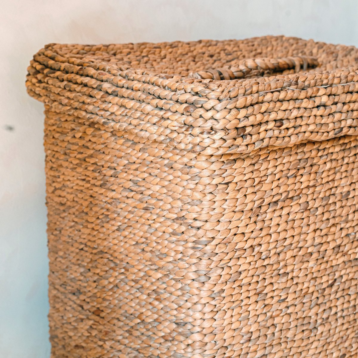 Opbergmand met deksel SEMERU - Waterhyacint - Mand - BUVV Home