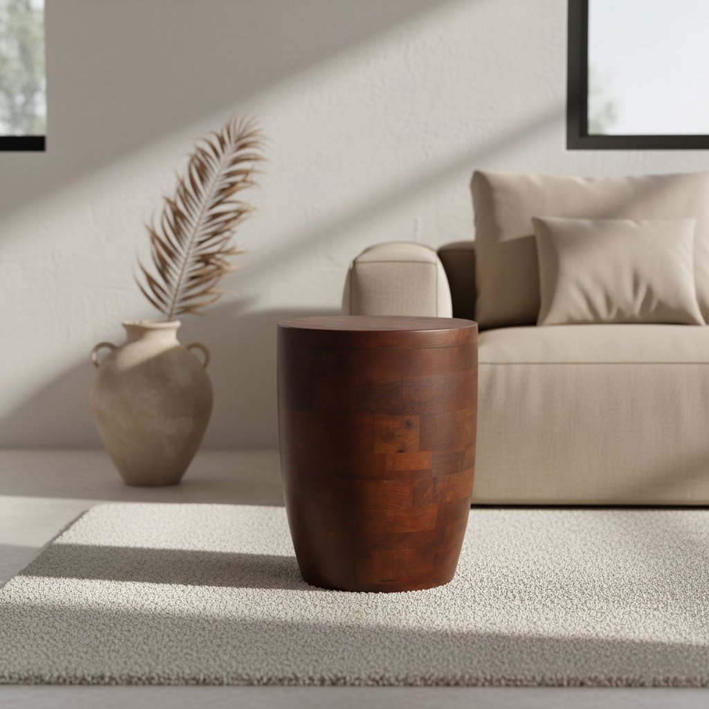 Pacific kruk/bijzettafel Tuvalu - Mangohout - Bijzettafel - BUVV Home