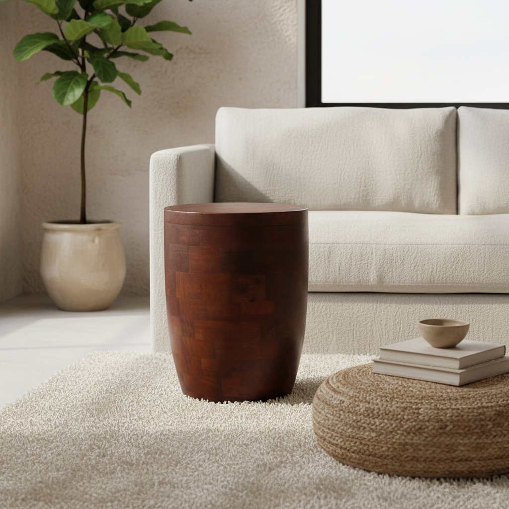 Pacific kruk/bijzettafel Tuvalu - Mangohout - Bijzettafel - BUVV Home