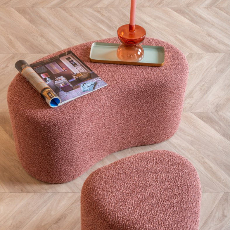 Poef Ada Wave - Terracotta - Poef - BUVV Home