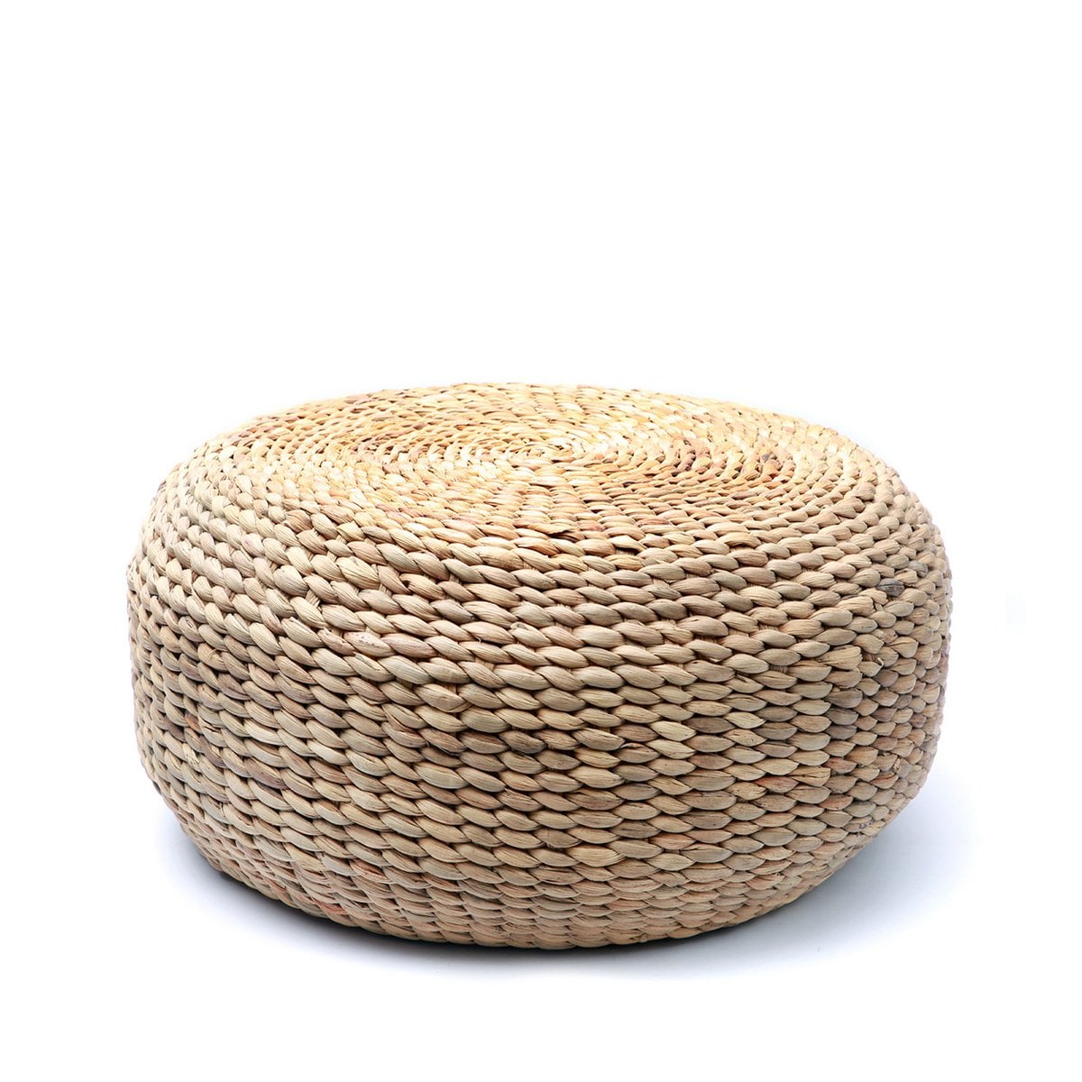 Poef Waterhyacint Naturel - M - Poef - BUVV Home