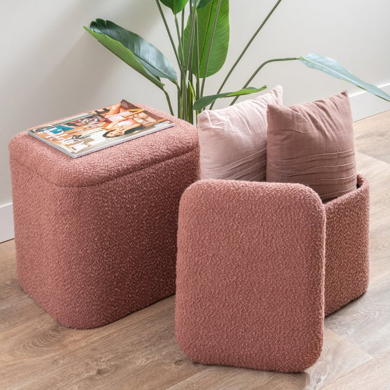 Poefset Ada Opbergruimte - Poef - BUVV Home