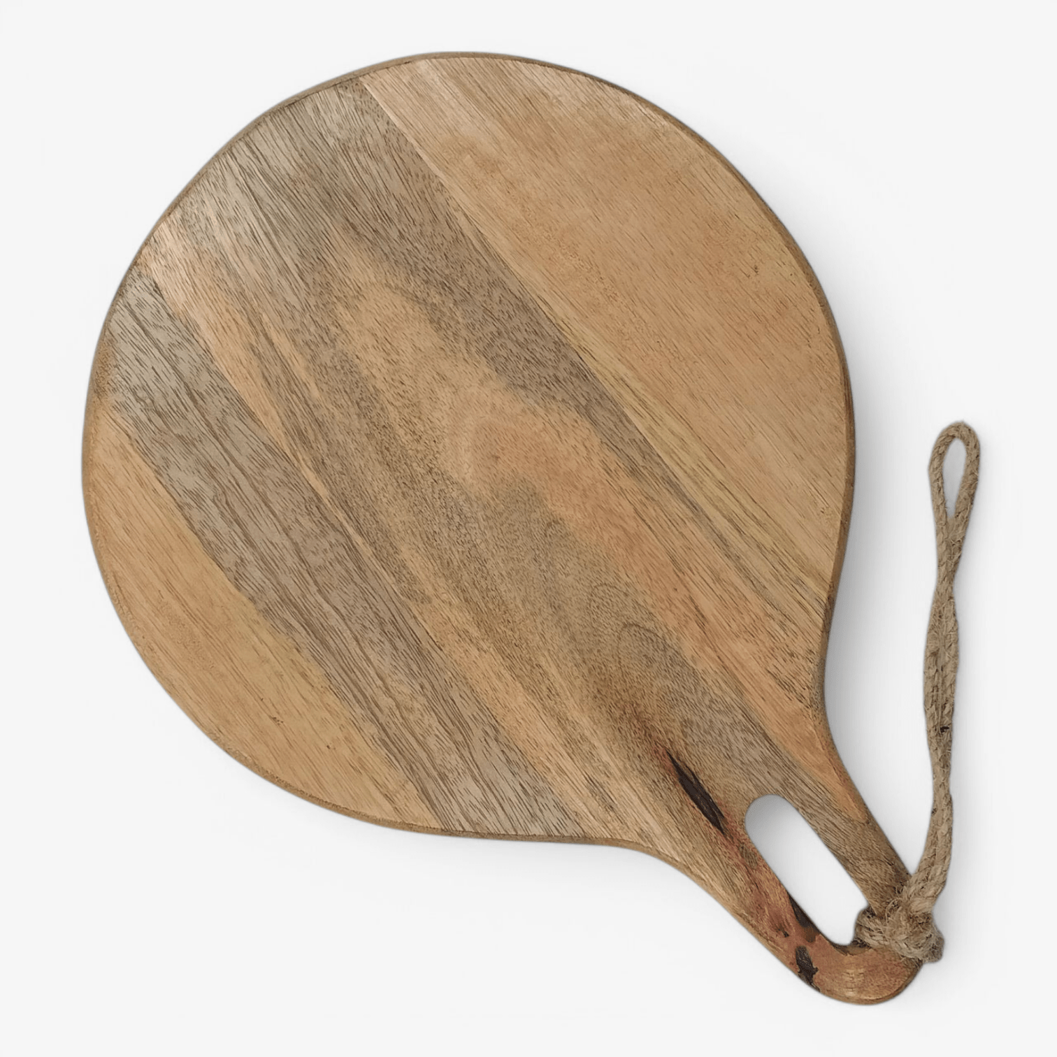 Ronde Snijplank van Mango Hout – Ø 22 cm - Snijplank - BUVV Home