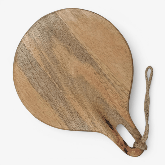 Ronde Snijplank van Mango Hout – Ø 22 cm - Snijplank - BUVV Home