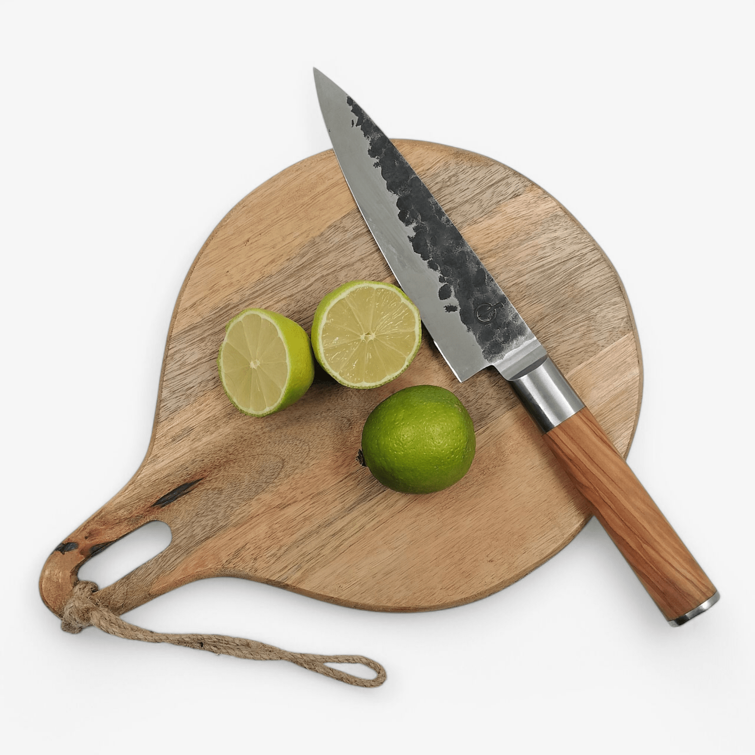 Ronde Snijplank van Mango Hout – Ø 22 cm - Snijplank - BUVV Home