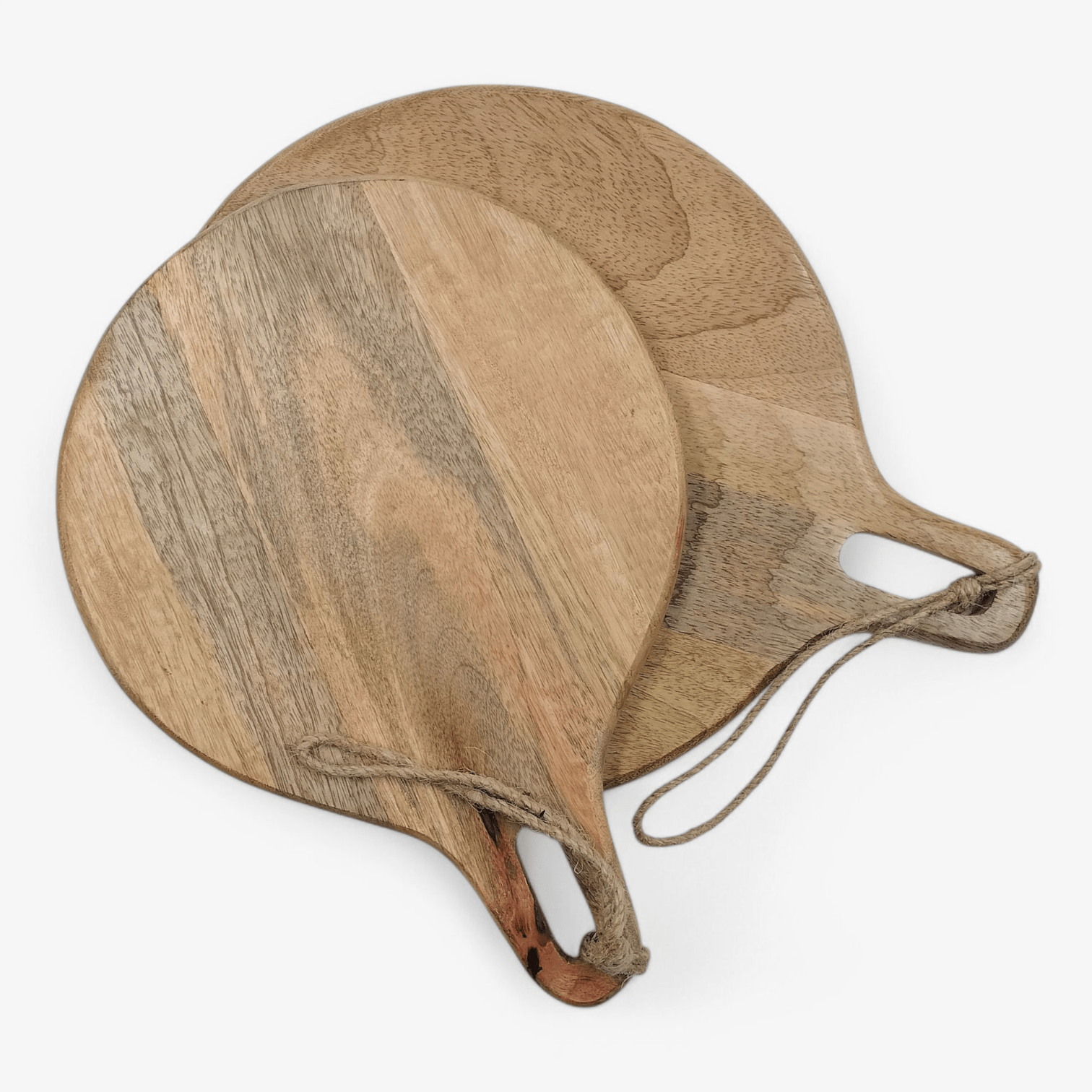 Ronde Snijplank van Mango Hout – Ø 22 cm - Snijplank - BUVV Home