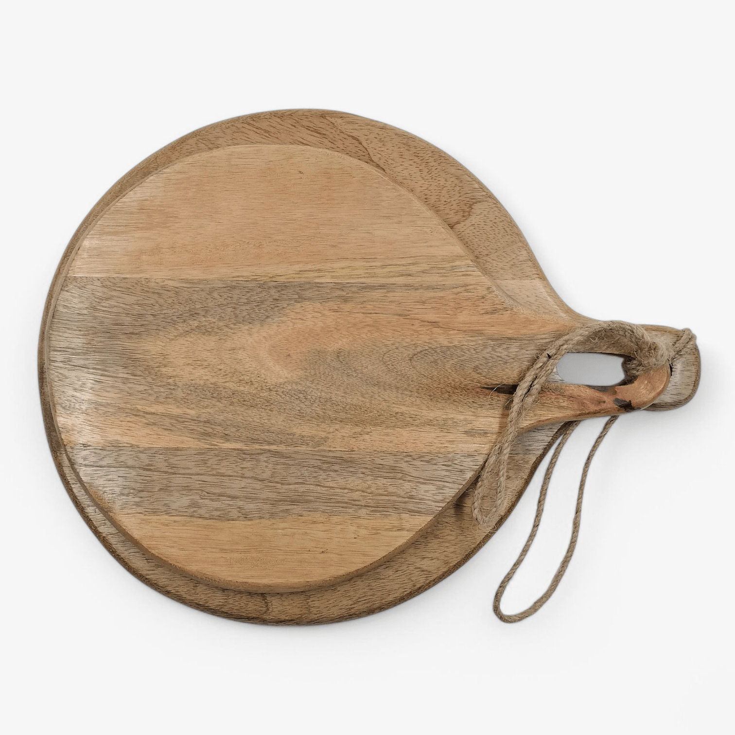 Ronde Snijplank van Mango Hout – Ø 25 cm - Snijplank - BUVV Home