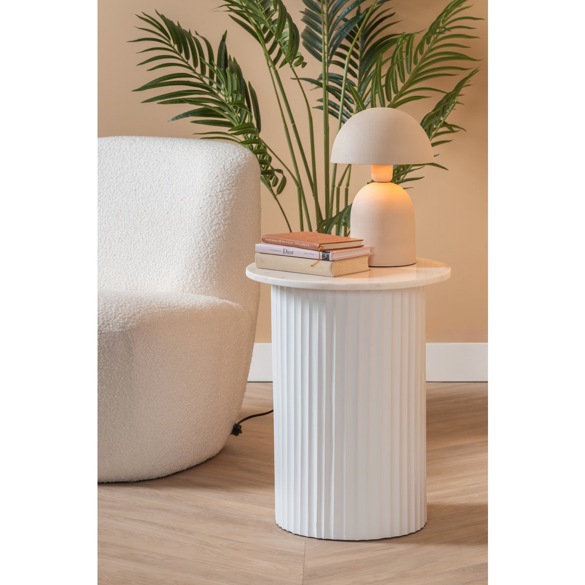 Salontafel Luscious Marble White - Bijzettafel - BUVV Home
