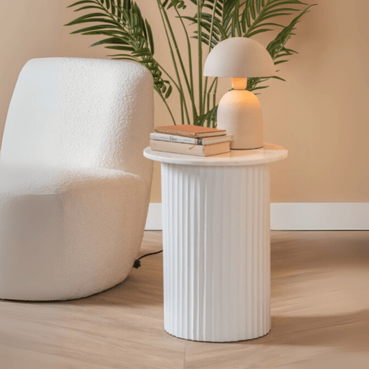 Salontafel Luscious Marble White - Bijzettafel - BUVV Home