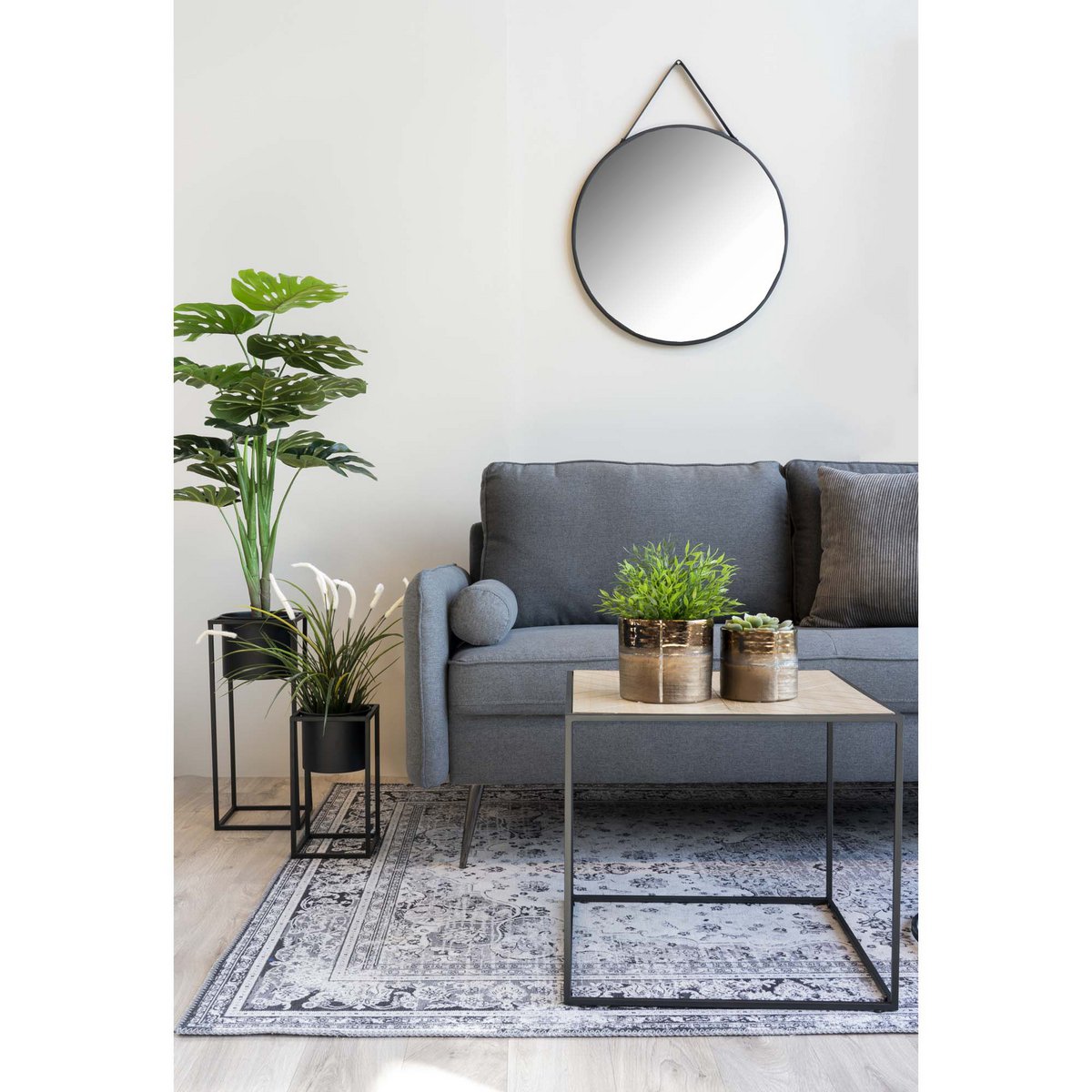 Spiegel Trapani Zwart - Spiegel - BUVV Home