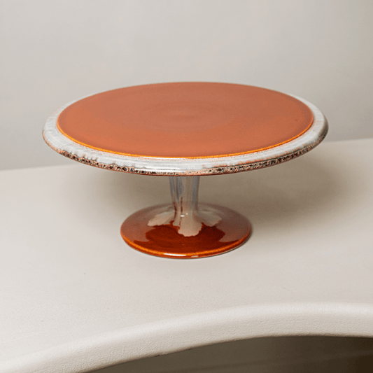 Taartplateau Pottery Caramel (33 cm) -Taartplateau-BUVV Home
