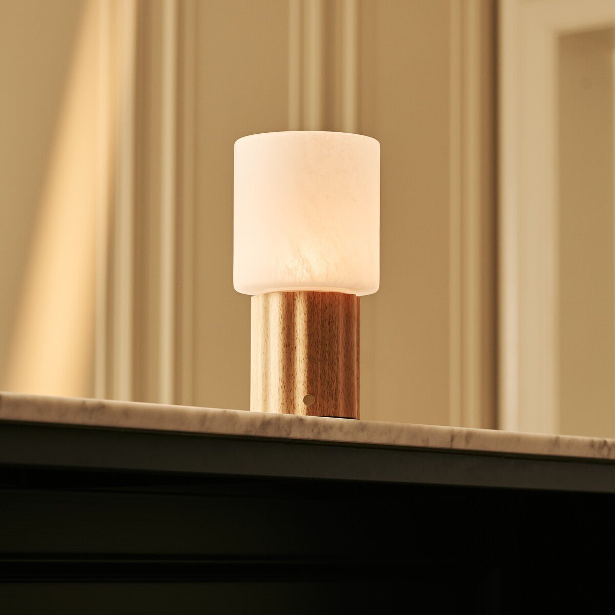 Tafellamp Frank lichtbruin -Lamp-BUVV Home