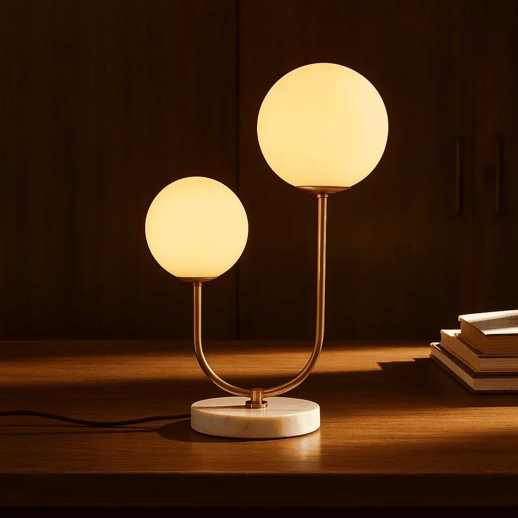 Tafellamp Giorgia Marmer - Lampen van Matglas - Lamp - BUVV Home