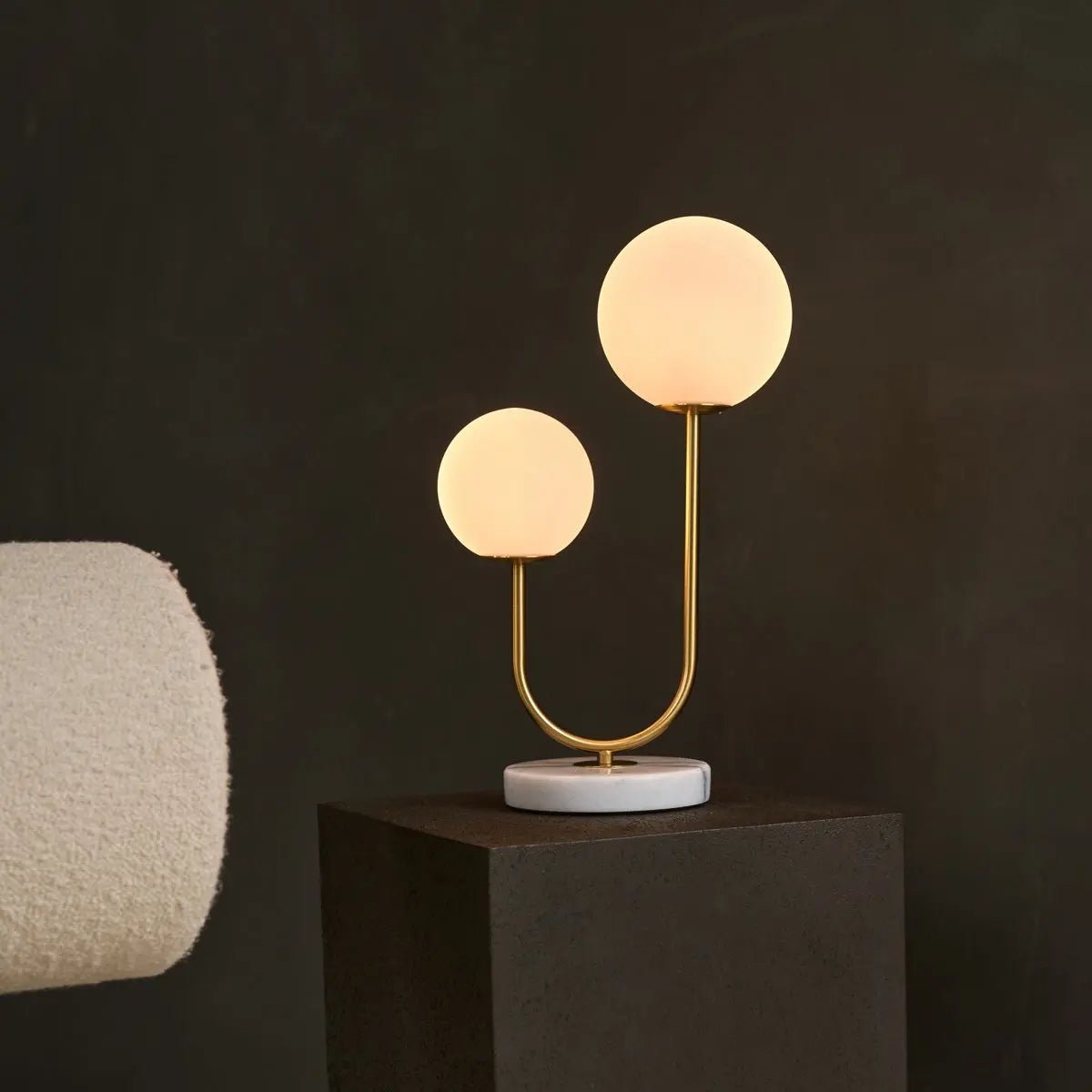 Tafellamp Giorgia Marmer - Lampen van Matglas - Lamp - BUVV Home