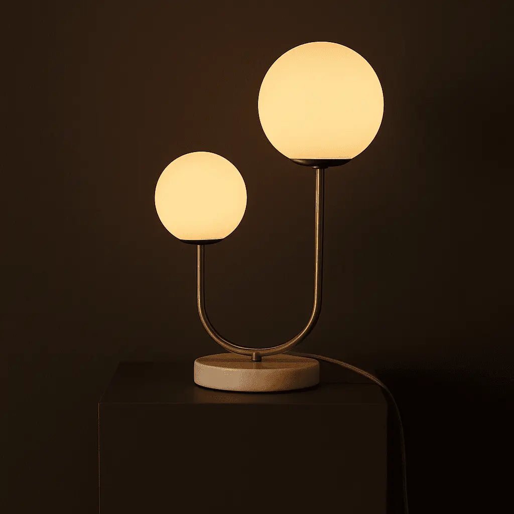 Tafellamp Giorgia Marmer - Lampen van Matglas - Lamp - BUVV Home