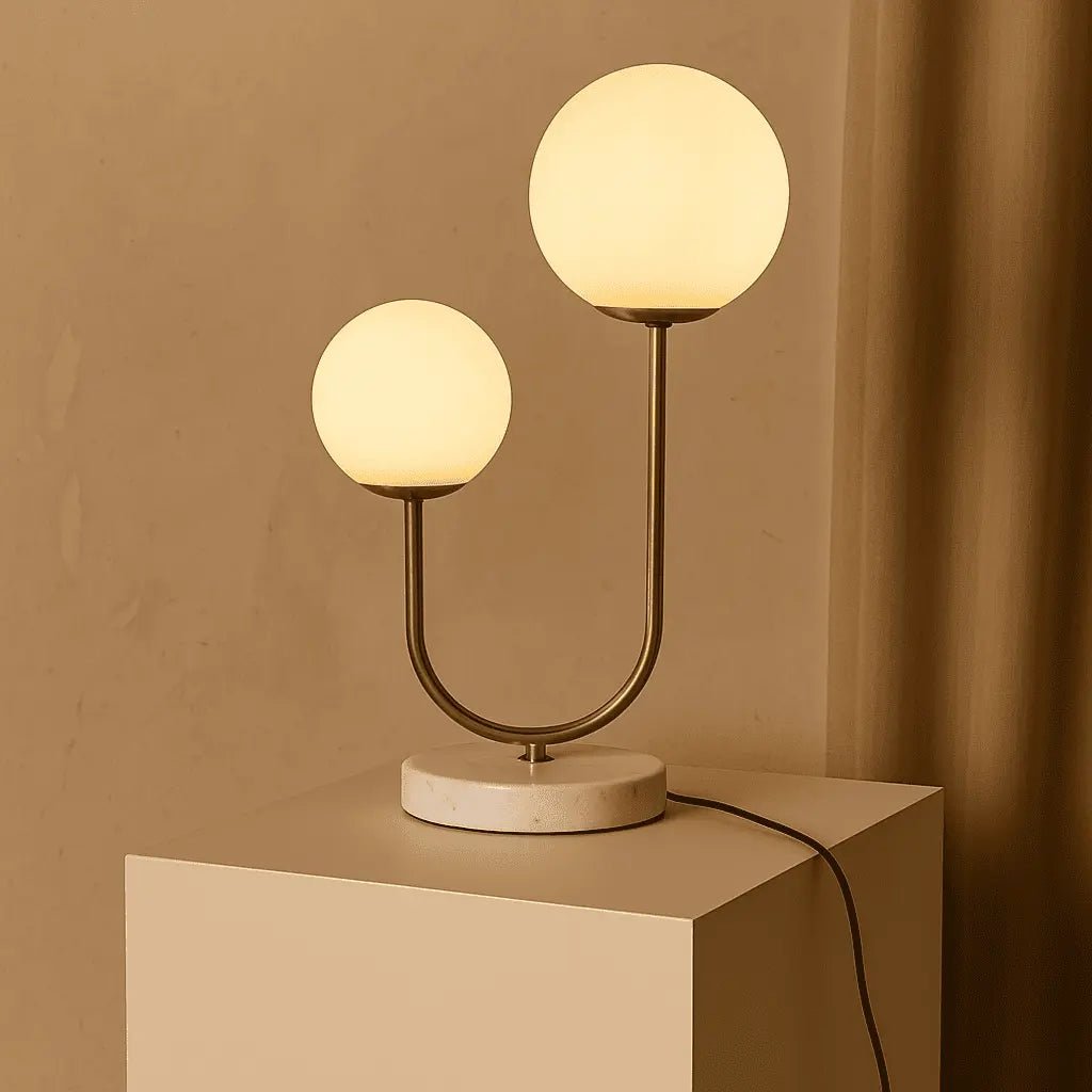 Tafellamp Giorgia Marmer - Lampen van Matglas - Lamp - BUVV Home