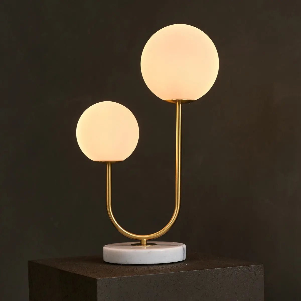 Tafellamp Giorgia Marmer - Lampen van Matglas - Lamp - BUVV Home