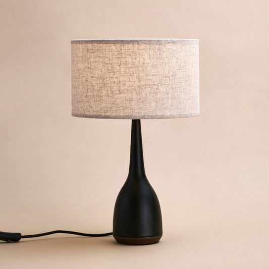 Tafellamp Jacob Zwart - Beige Linnenmix - Lamp - BUVV Home