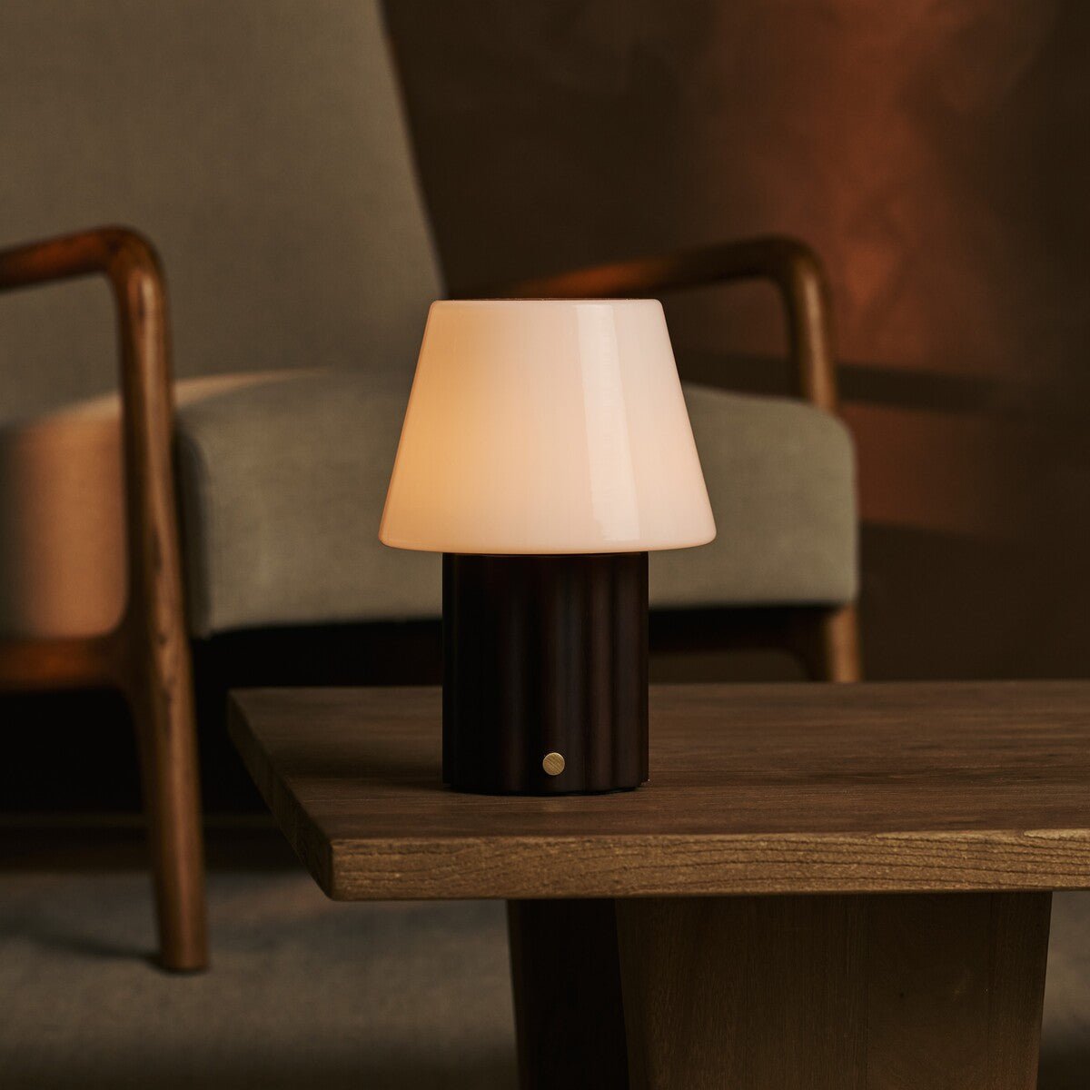 Tafellamp Javi Donkerbruin -Lamp-BUVV Home