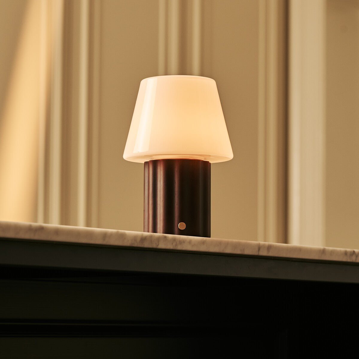 Tafellamp Javi Donkerbruin -Lamp-BUVV Home