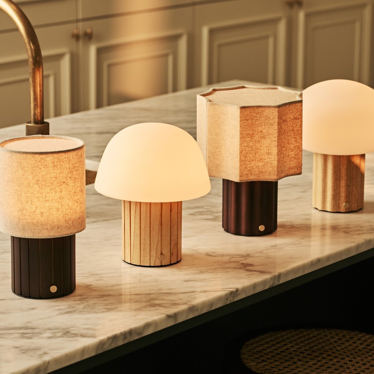 Tafellamp Robin Donkerbruin -Lamp-BUVV Home