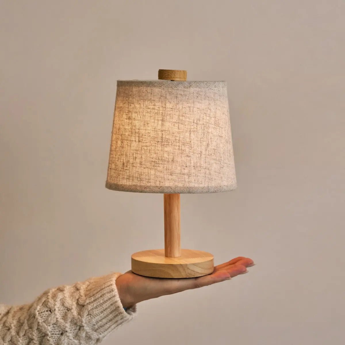 Tafellamp Rover Lichtbruin - snoerloos - Lamp - BUVV Home