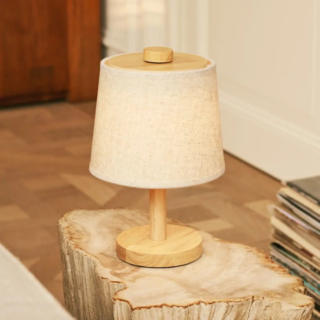 Tafellamp Rover Lichtbruin - snoerloos - Lamp - BUVV Home