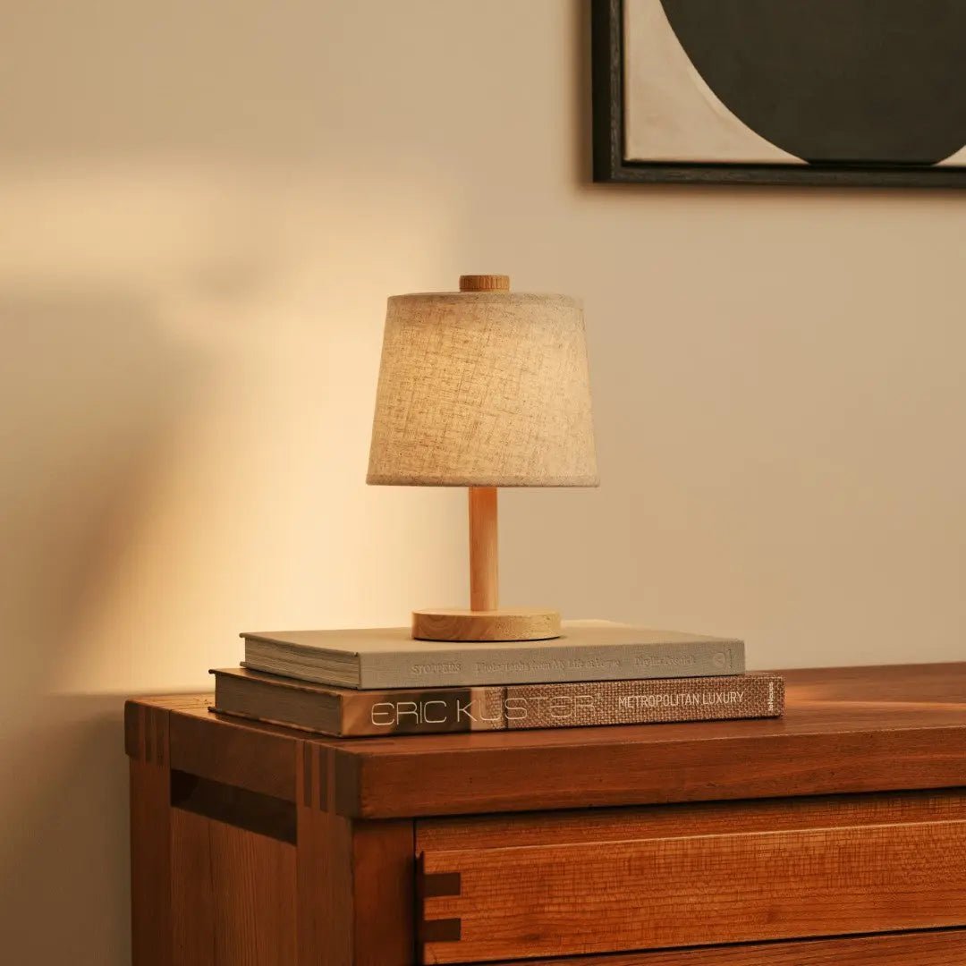 Tafellamp Rover Lichtbruin - snoerloos - Lamp - BUVV Home