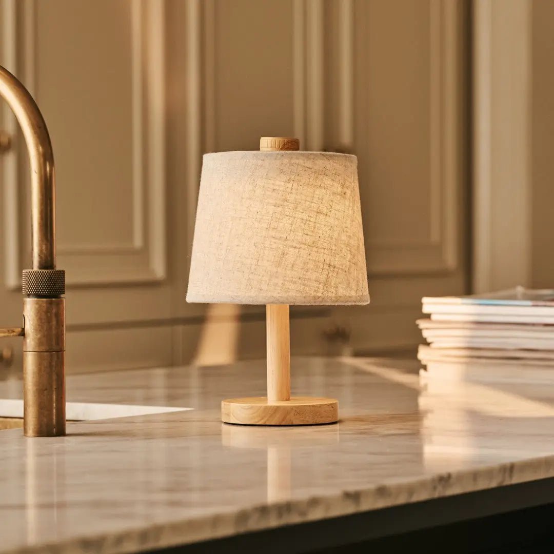Tafellamp Rover Lichtbruin - snoerloos - Lamp - BUVV Home