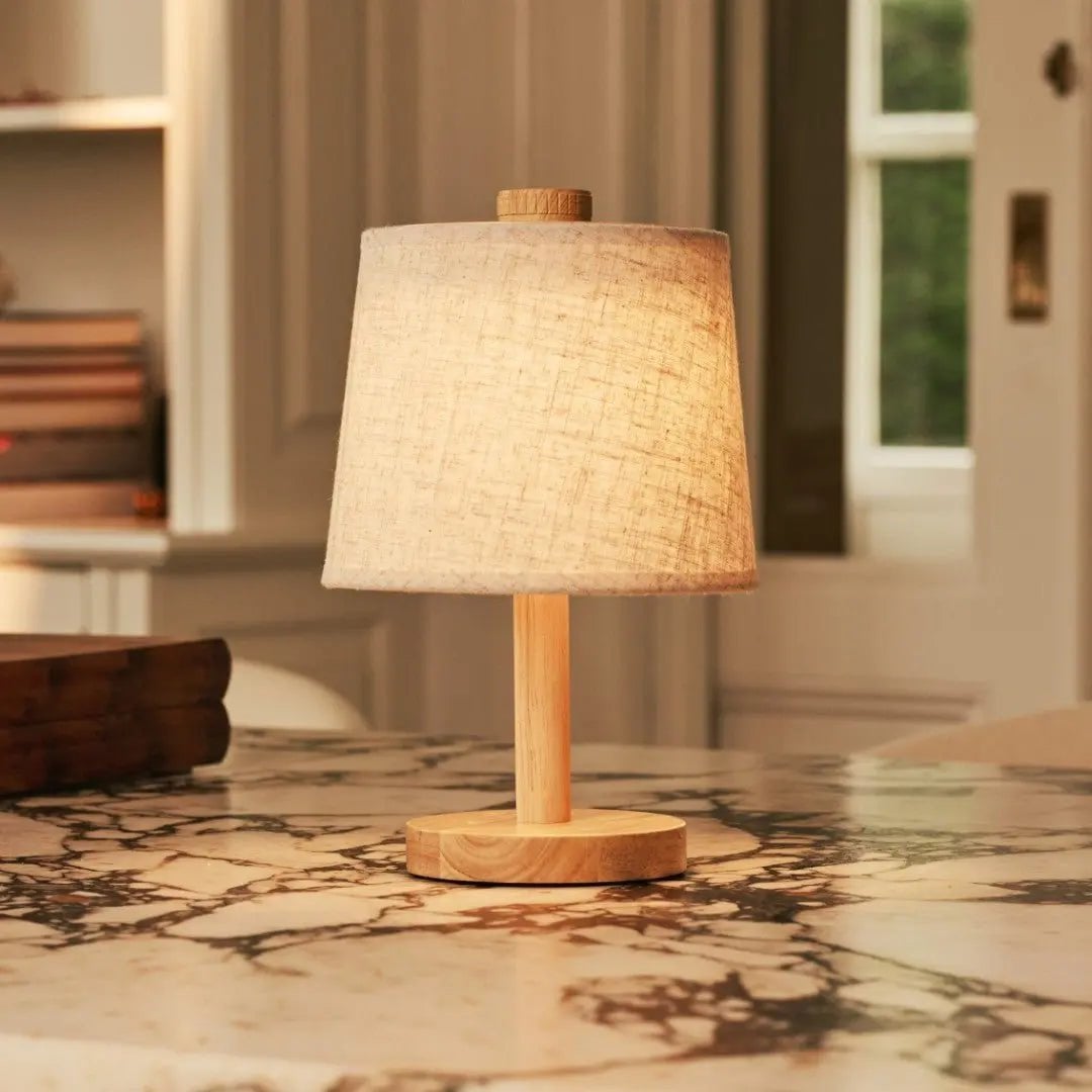 Tafellamp Rover Lichtbruin - snoerloos - Lamp - BUVV Home