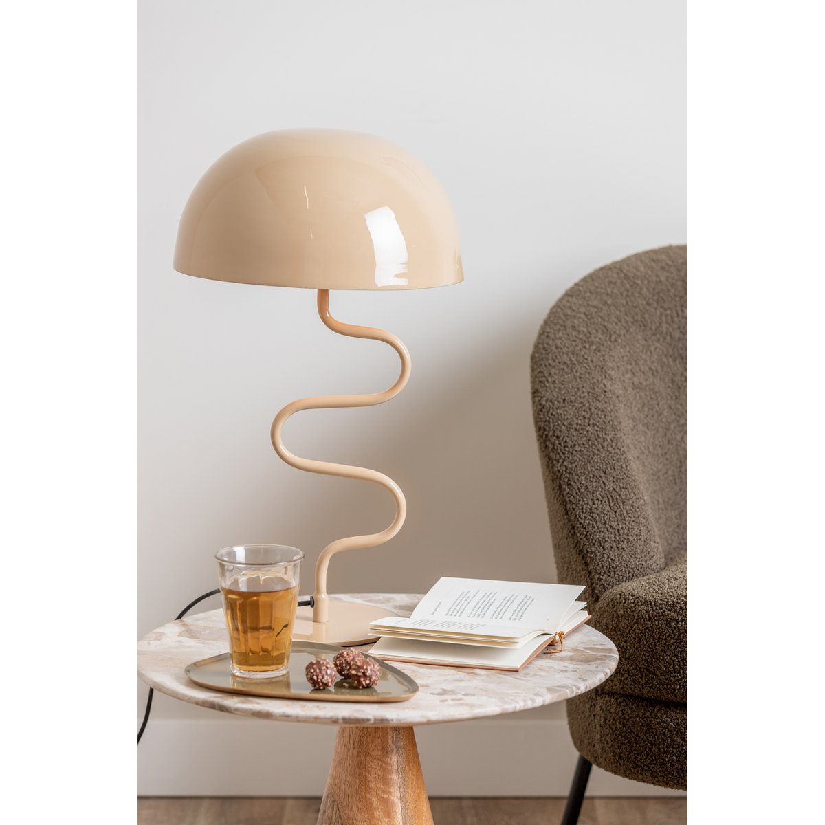 Tafellamp Twist Bruin - Lamp - BUVV Home