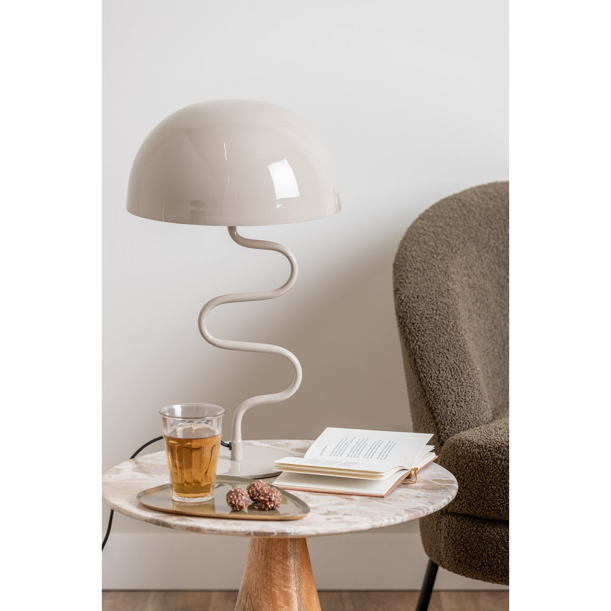 Tafellamp Twist Grijs - Lamp - BUVV Home