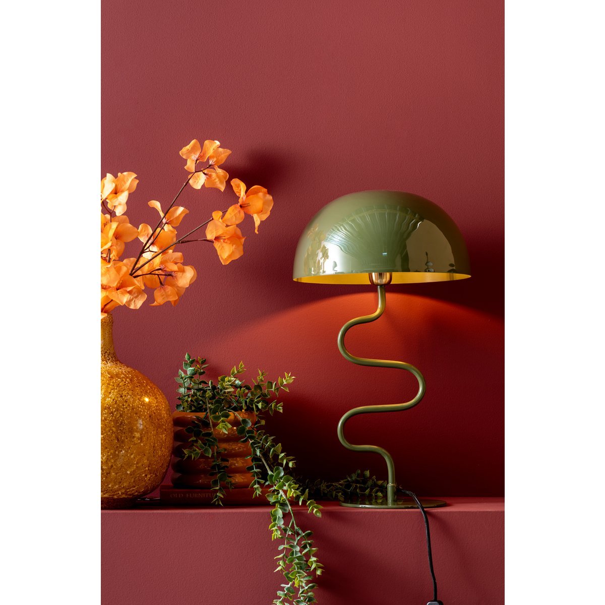 Tafellamp Twist Groen - Lamp - BUVV Home