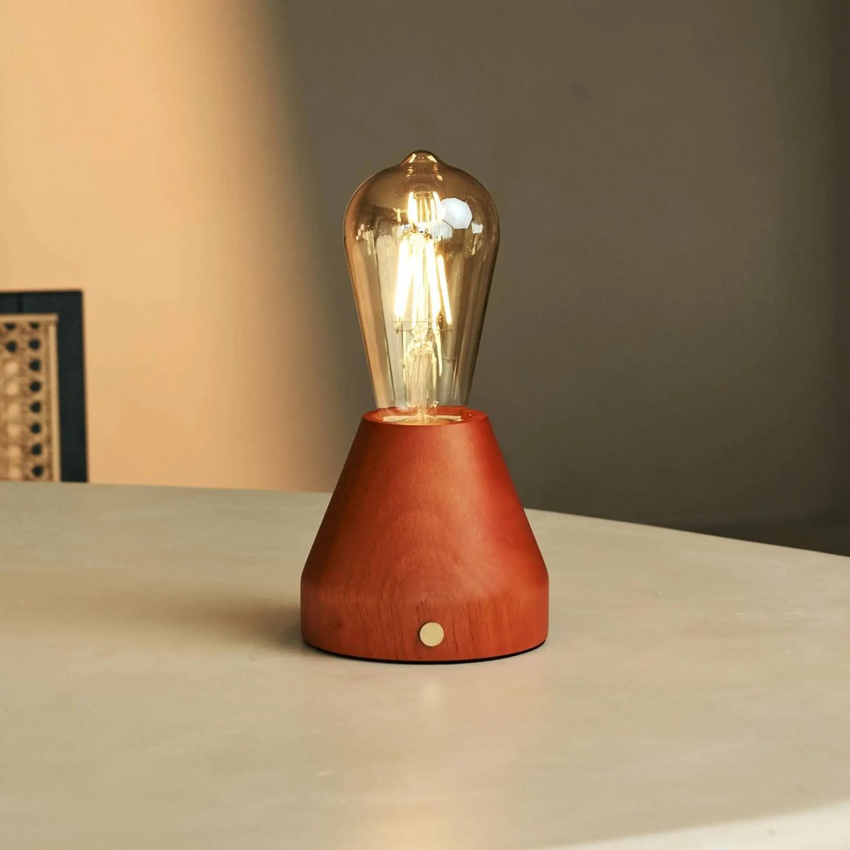 Tafellamp Zavi Kastanjebruin - Lamp - BUVV Home
