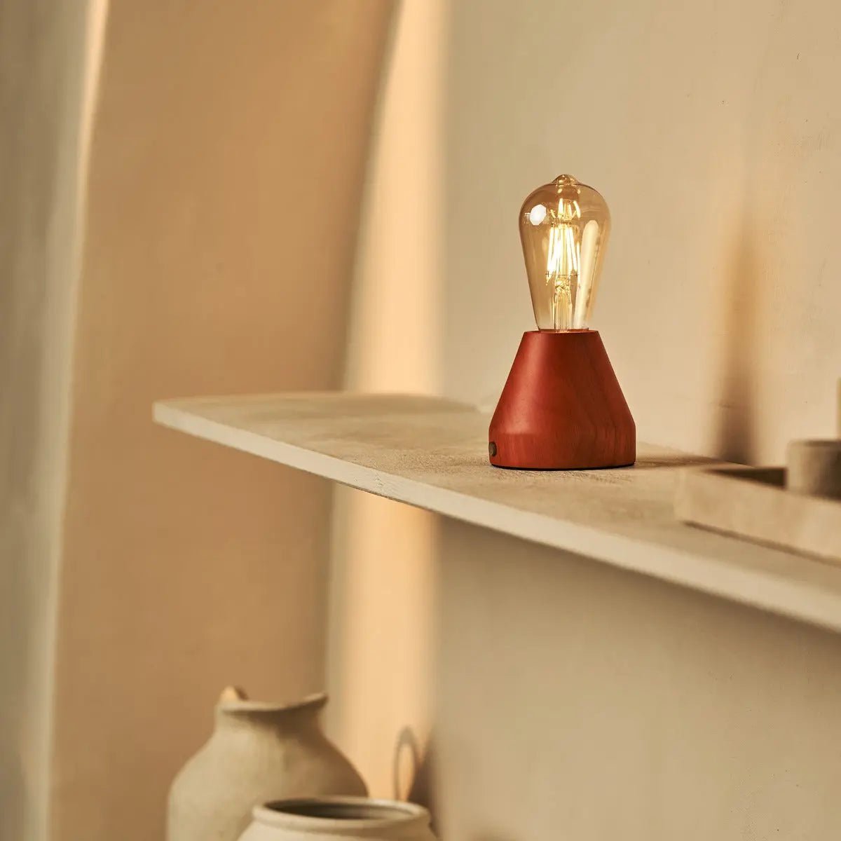 Tafellamp Zavi Kastanjebruin - Lamp - BUVV Home