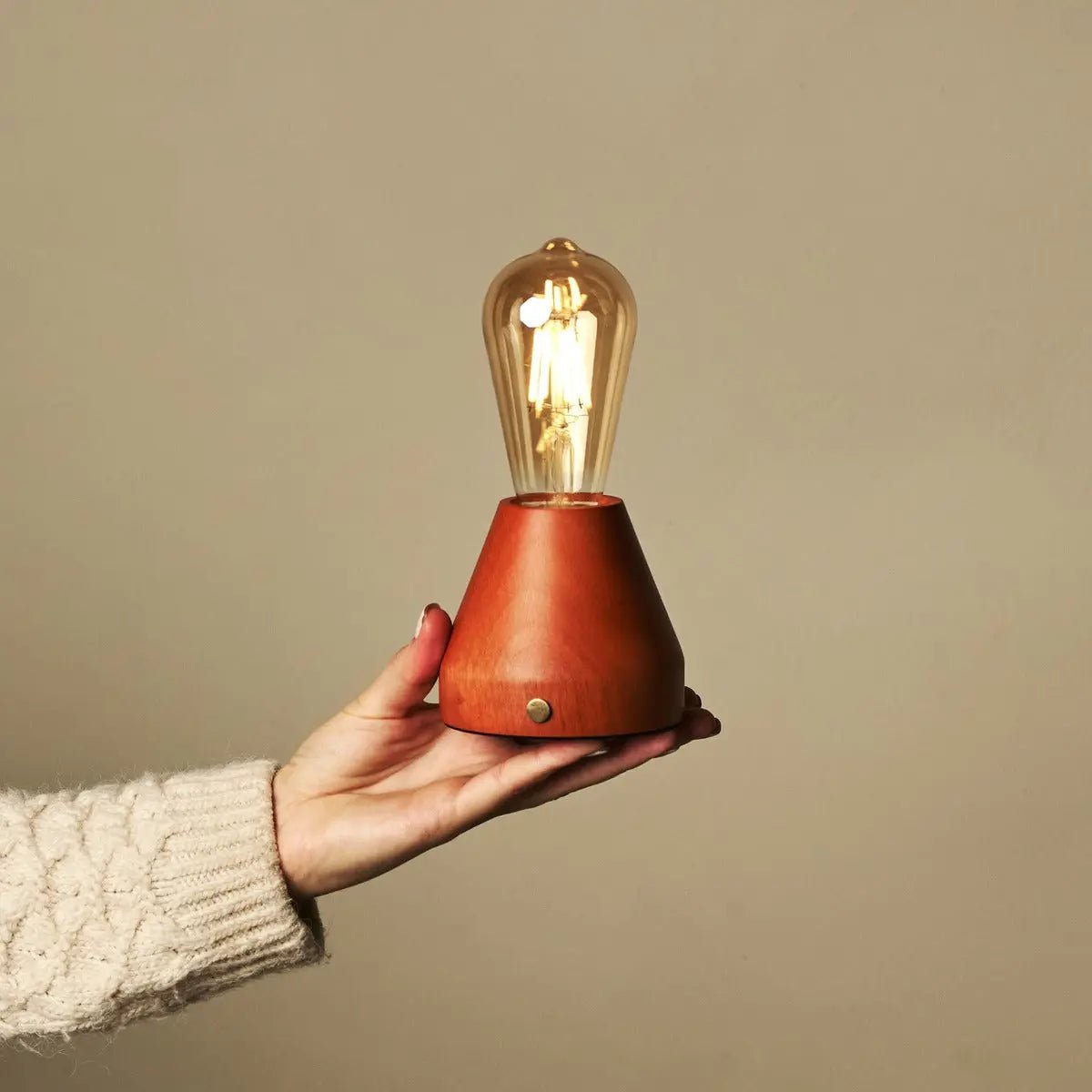 Tafellamp Zavi Kastanjebruin - Lamp - BUVV Home